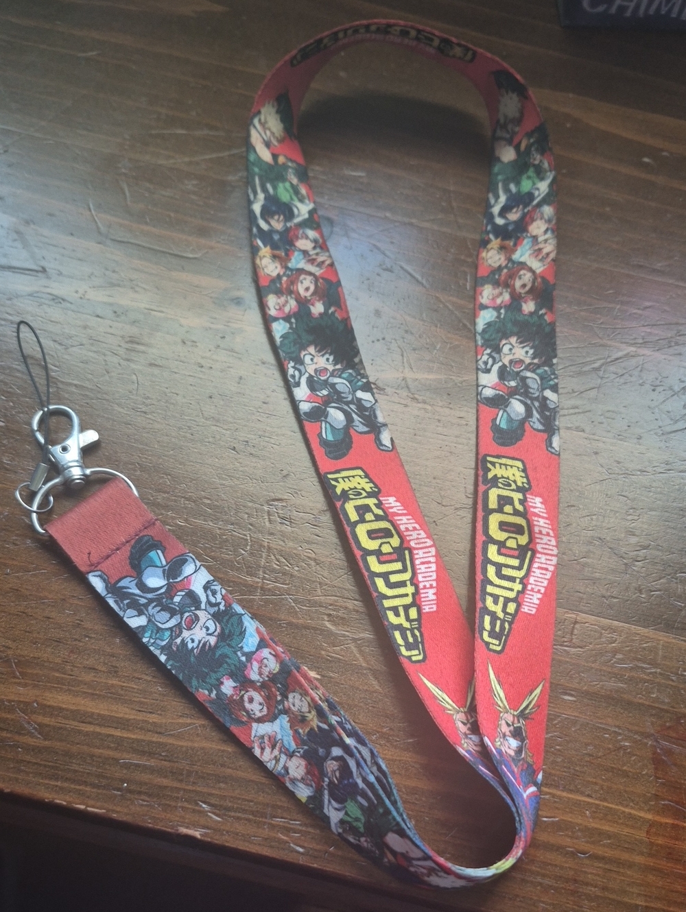 My Hero Academia Anime Lanyard